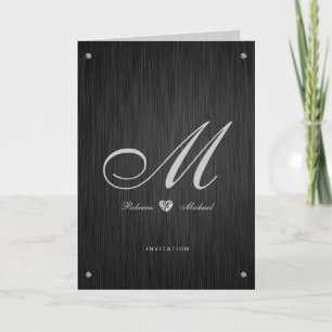 Invitations au mariage à thème au diamant