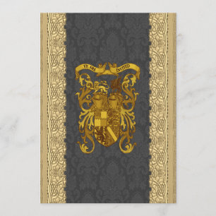 Invitations au mariage médiéval de Wallpaper