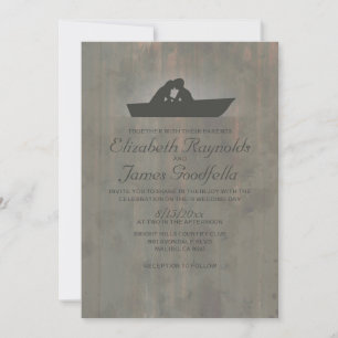Invitations au mariage par bateau