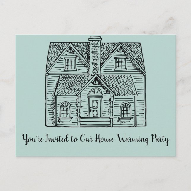 Invitations au réchauffement de la maison (Devant)