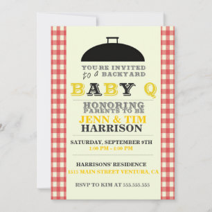 Invitations BaBy Q Baby Shower