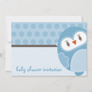 INVITATIONS baby showers :: dancing owl 5L