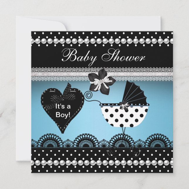 Invitations baby showers Garçons Et Filles Mignonn (Devant)