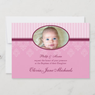 Invitations BAPTISM :: béni 3L