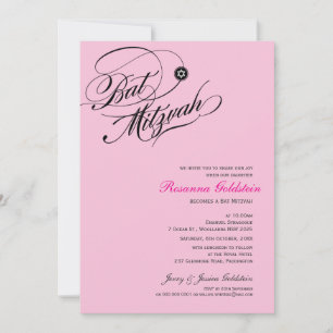 INVITATIONS bat mitzvah :: typoflourish 2