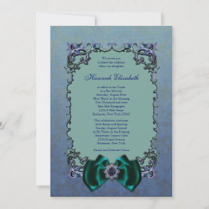 Invitations Bat mitzvah violentes