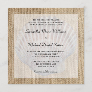 Invitations blanches de mariage de frontière de