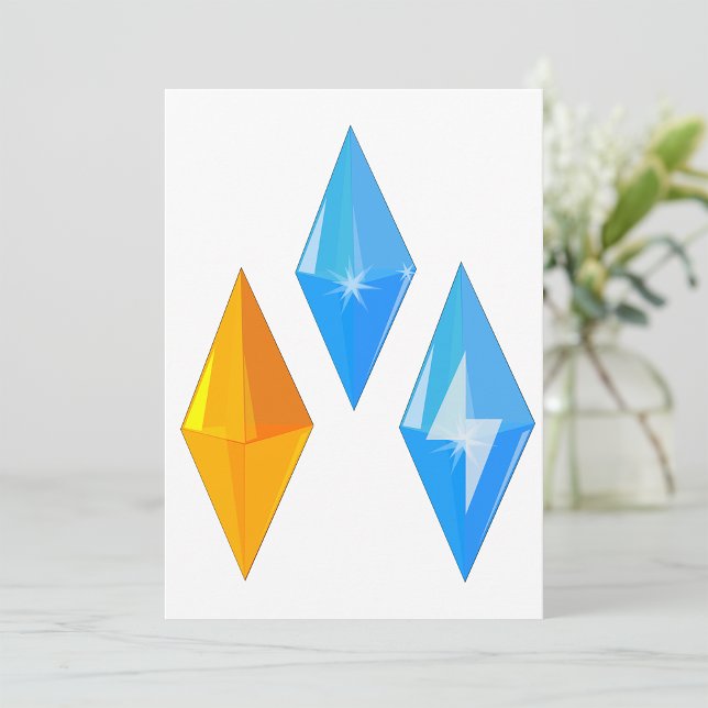 Invitations Crystal Gems (Créateur téléchargé)
