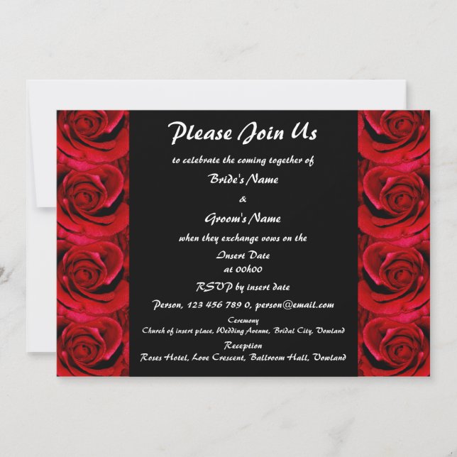Invitations - customizable (Front)