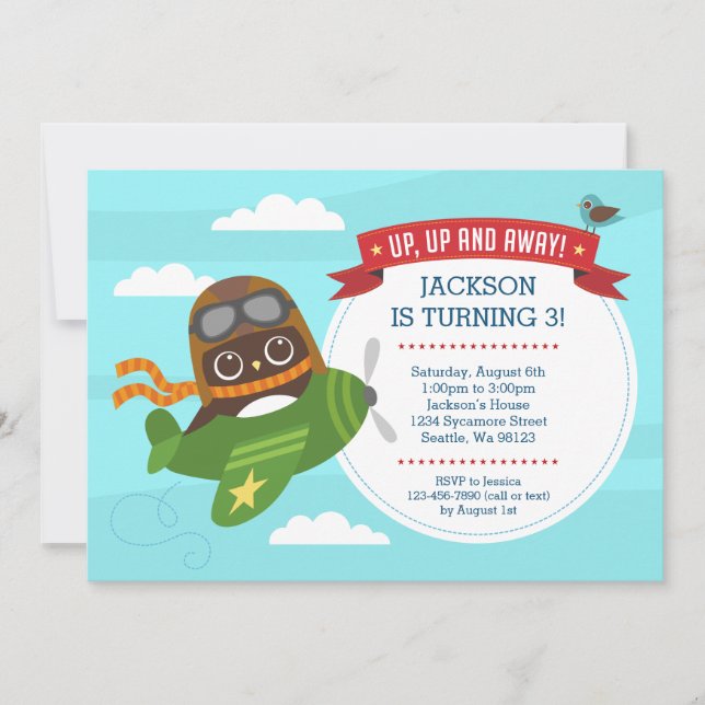 Invitations d'anniversaire (Devant)