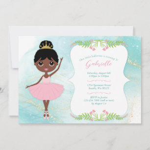 Invitations d'anniversaire de fille