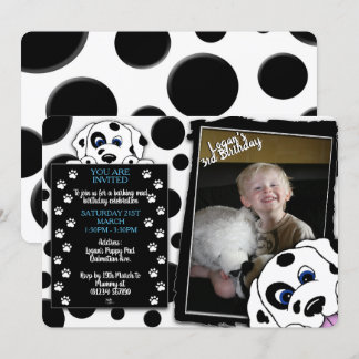 Invitations d'anniversaire de la Dalmatie