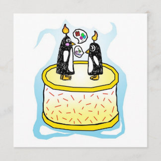 Invitations d'anniversaire de note et de