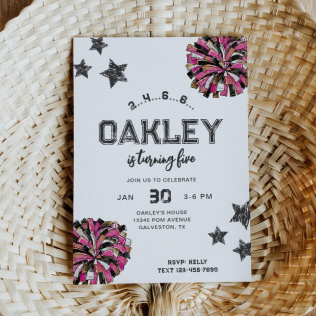 Invitations d'anniversaire | Fête de la joie (Créateur téléchargé)