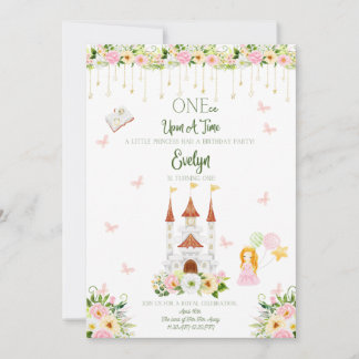 Invitations d'anniversaire - Thème de princesse