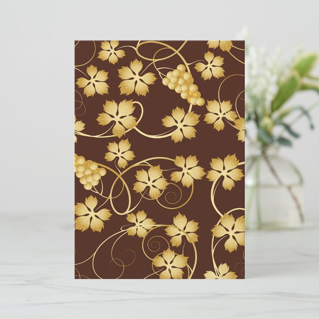 Invitations d'Arrière - plans Grapevine (Créateur téléchargé)