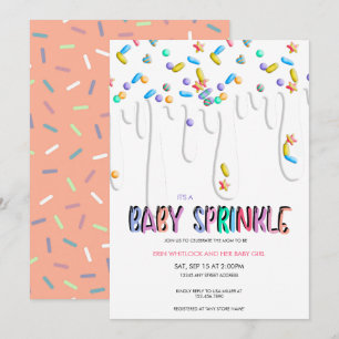 Invitations d'arrosage de bébé
