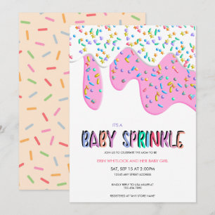 Invitations d'arrosage de bébé