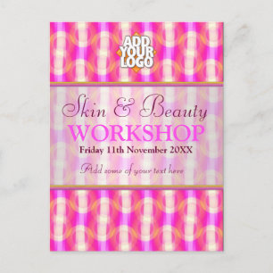 Invitations d'atelier d'affaires Skin & Beauty