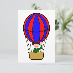 Invitations de ballon à air chaud