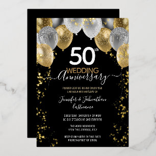 Invitations de ballons d'or du 50e anniversaire