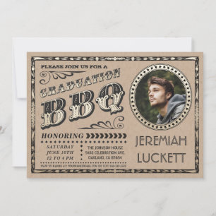 Invitations de barbecue de qualification  Photo pe