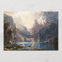 Invitations de Bierstadt le lac Tahoe
