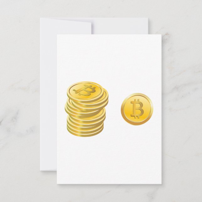 Invitations de Bitcoins (Devant)