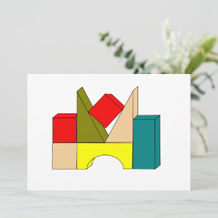 Invitations de blocs de construction