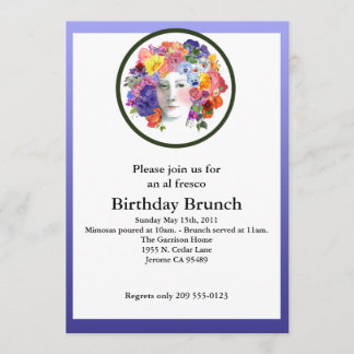 Invitations de brunch/Fête du printemps