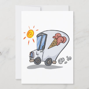 Invitations de camions à glace