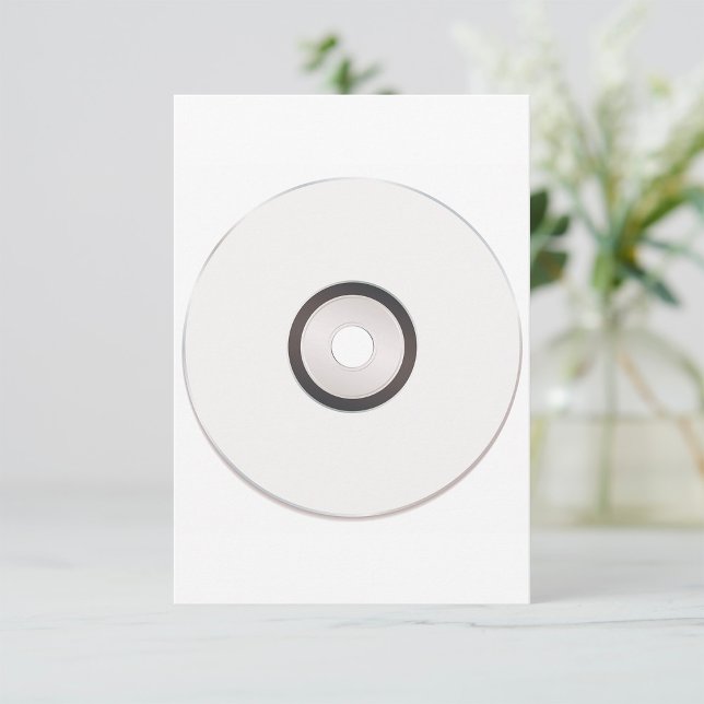 Invitations de CD vides (Créateur téléchargé)