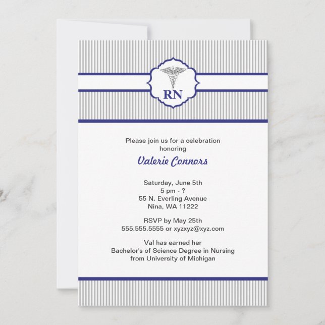 Invitations de célébration d'obtention du diplôme (Devant)
