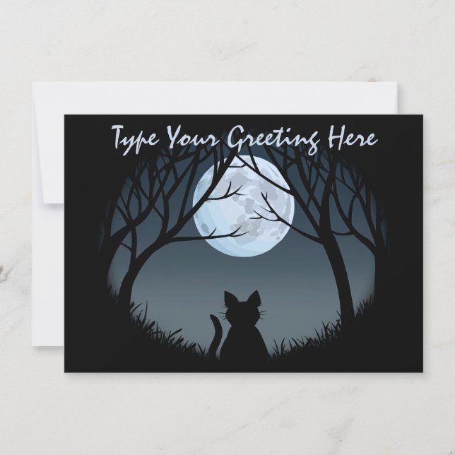 Invitations de chats gras Carte Amoureux des chats (Devant)