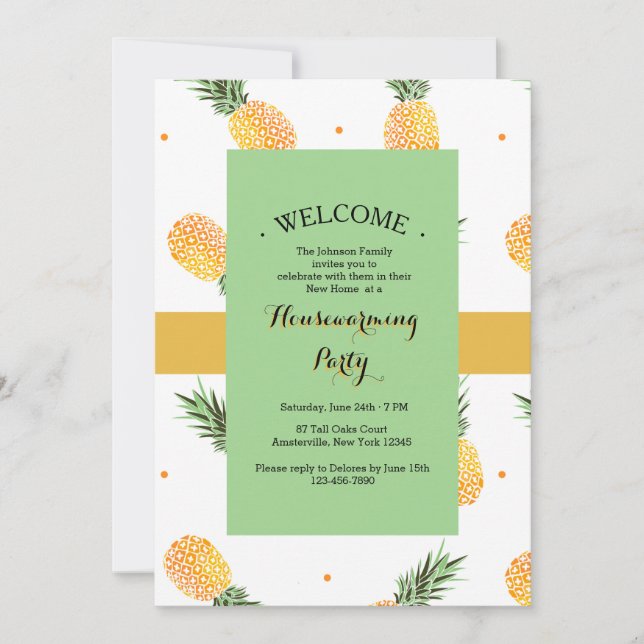 Invitations de chauffage de partie de Chambre d'or (Devant)
