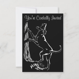 Invitations de chien de chien de chien de chien de