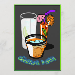 Invitations de cocktail de Coctails