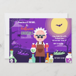 Invitations de Cocktail Halloween