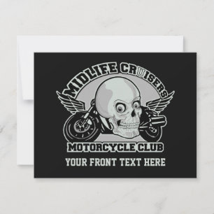 Invitations de coutume de MC de croiseurs de