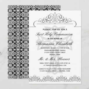 Invitations de Croix de la Première Sainte Communi