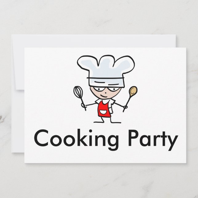 Invitations de Cuisines (Devant)