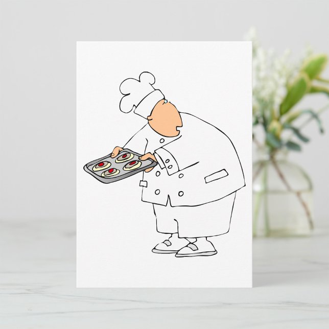 Invitations de cuisiniers cuisiniers (Créateur téléchargé)