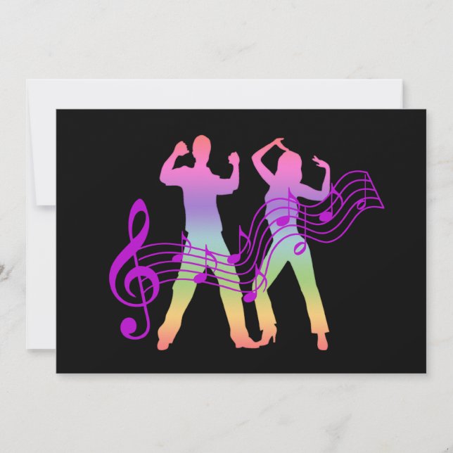 Invitations de danse (Devant)