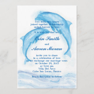 Invitations de dauphin