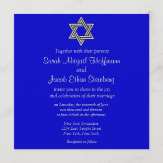 Invitations de David Wedding