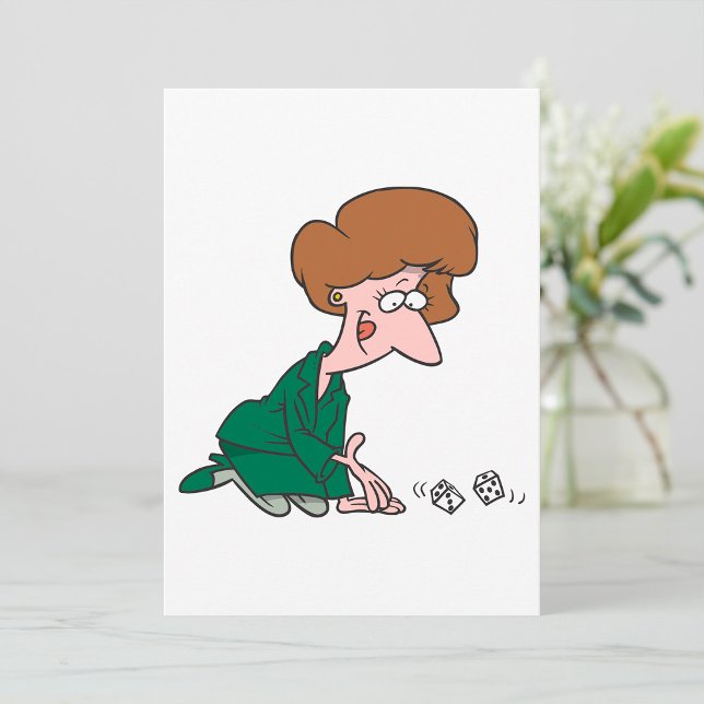 Invitations de dés de femmes (Créateur téléchargé)