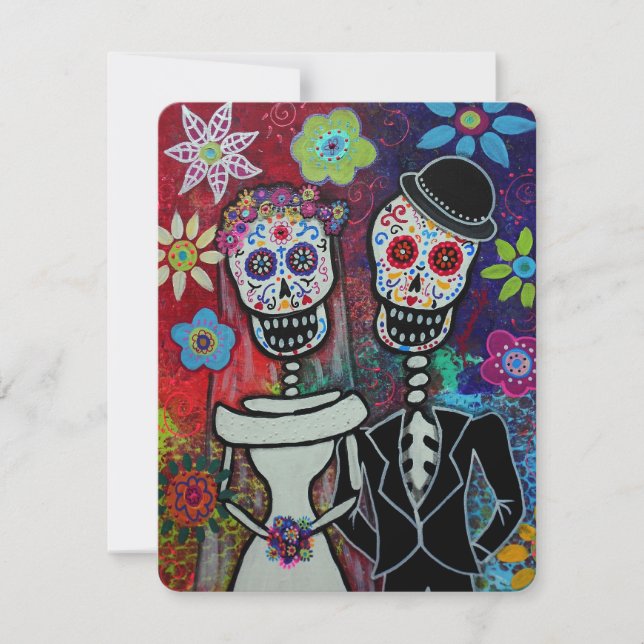 INVITATIONS DE DIA DE LOS MUERTOS (Devant)