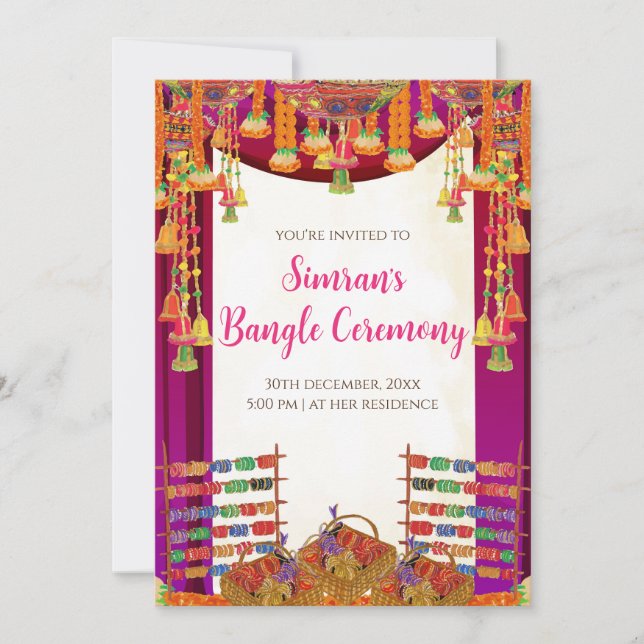 Invitations de Digital Choora et invitation de cér (Devant)