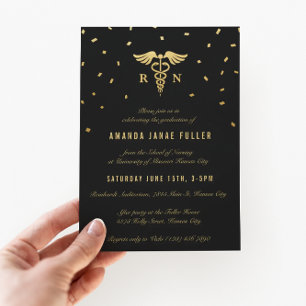 Invitations de diplômés en soins infirmiers Or e