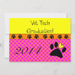 Invitations de diplômes Vet Tech